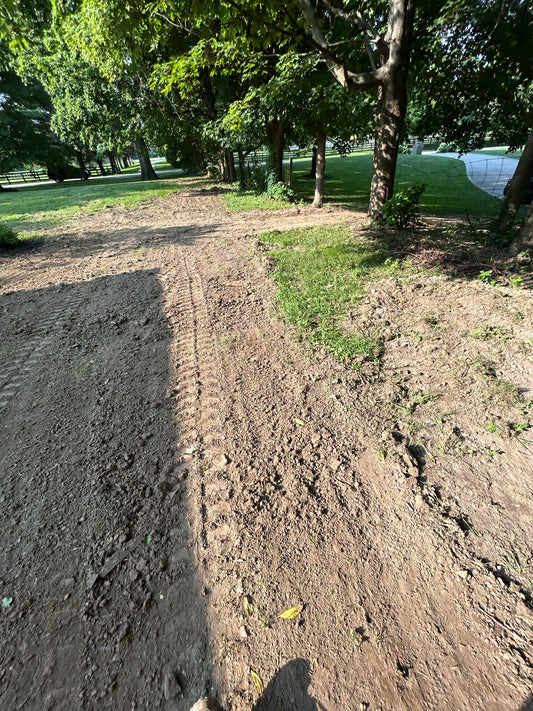Grading Image for lawn grading leveling in Noblesville Westfield Carmel Zionsville IN
